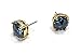 kate spade New York Pave Crystal Stud Earrings Montana Blue