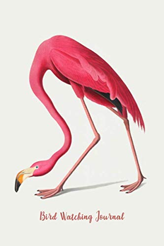 Bird Watching Journal: Field Book Spotting Log & Watching Guide / Flamingo Cover -  Feathered Magic Journals, Paperback