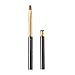 Rownyeon Lip Brush with Cap Portable Applicators Tools Lipstick Lip Gloss Makeup Brushes Beauty Tools Natural Bristles Makeup Brush for Women Girls