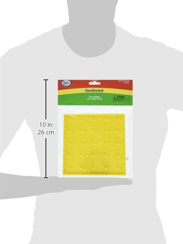 Didax Educational Resources Two Sided Geoboard, 6"