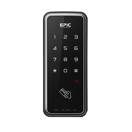 EPIC TOUCH HOOK 2 引き戸用スマートロック 暗証番号/MIFARE(R) オートロック 24時間コールセンター 暗証番号ごまかし機能 こじ開け警報 いたずら対策商品画像