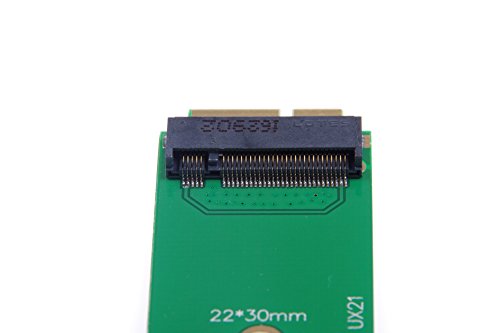 KNACRO B+M KEY SATA M.2 NGFF SSD to 18 Pin SSD Adapter Card for ASUS UX31 UX21