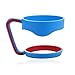 Yeti Rtic Tumbler handle holder fits 30 oz Yeti &Rtic Tumbler Rambler Cups - BonBon Tumbler Holder Baby Blue - Red