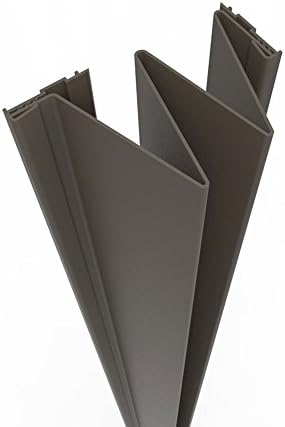 Finger Pinch Protector Guards for Inside Door Hinges | Push Side Safety Shield (96", Brown)
