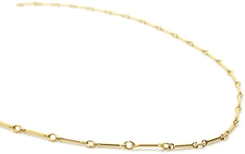 Fremttly Womens Friendship Gift Handmade 14K Gold Filled/Rose Gold/Silver Minimal Bead Necklace Chokers Necklace for Mothers Day