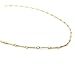 S.J JEWELRYWomens Friendship Gift Handmade 14k Gold Plated/Silver Plated Dainty Bead Chain Layering Choker Necklace-CK3-1