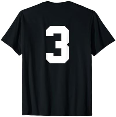 Amazon.com: Number 26 (on Back) Sports Team Jersey Number T-Shirt