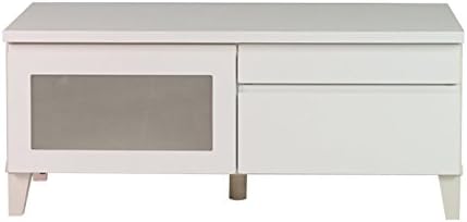 Amazon Isseiki テレビ台 ホワイト エナメル塗装 幅100 Block Tv 100 W Pu テレビ台 ローボード リビング 収納家具 ローボード テレビ台 オンライン通販