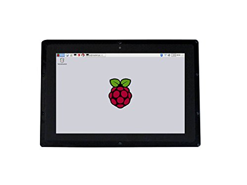 Waveshare 10.1inch HDMI LCD(B) (with case) IPS Touchscreen 1280x800 Capacitive Display Supports Raspberry Pi 3 B/2 B/B+/A+ Banana Pi/Pro BeagleBone Black Supports Multi Systems