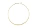 Michael Kors Women's Heritage Whisper Hoop Earrings Gold Hoop Earrings