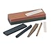 Norton 61463687570 Crystolon Machine Knife Stone; Coarse Grit Side For Sharpening and Fine Side For Honing; Feature Groove Around the Middle To Secure Hold; Built For Use in Paper and Cloth Cutting Shops