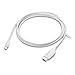 Cable Matters Mini DisplayPort to HDTV Cable in White 6 Feet - Thunderbolt and Thunderbolt 2 Port Compatible