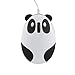 EALEK Portable Cartoon Animal Panda Wired Mouse Optical Mice Mini Small Kids Mice 1200DPI 3 Buttons Suitable for Desktop PC Laptop Computer