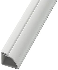 Mhel 1.0m (39.5") Tv Wire Hiding Cover/Cable Trunking To Hides Messy Wires (22/22, White)
