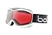 Bolle Carve Snow Goggles (White Frame/Vermillon Gun Lens)