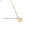 Defiro Layer Choker Gold Tone Sequins Coin Necklace Moon Pendant Charm Women Jewelry