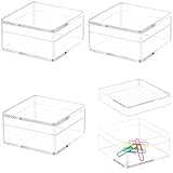 Clear Acrylic Box with Lid Small Acrylic Boxes 4