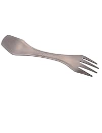 timberbrother Titanio Spork 3 in1 para Camping, Se