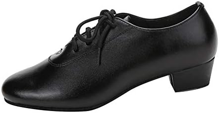Gtagain Lace Up Leather Dance Shoes Women - Ladies Fashion Suede Sole Social Dance Shoes Pumps Standard Latin Ballroom Tango Stage Jazz Modern Tap Salsa Chacha Jive Practice