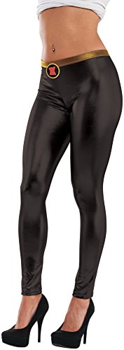 Rubie's Costume Co Women's Marvel Universe Black Widow Leggings
