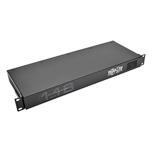 Tripp-Lite-B072-008-1-8-Port-NetCommander-1U-Rackmount-Cat5-KVM-Switch