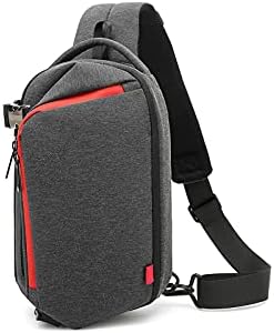 Houjiilollnsxb Chest Bag, Anti-theft Thin Men Bag Holster Bag