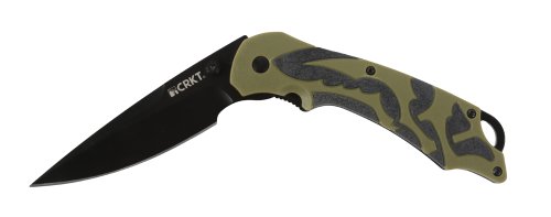 CRKT 1101 Moxie Green-Fire Safe, OutBurst Assisted Openin