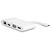 StarTech.com USB-C Multiport Adapter - Travel Dock with 4K HDMI or 1080p VGA - Gigabit Ethernet, 5Gbps USB-A 3.0 - Digital AV Adapter - USB Type-C/Thunderbolt 3 Laptops - White (DKT30CHVW)