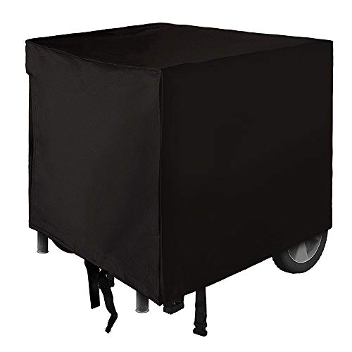 NEXTCOVER Universal Generator Cover-600D Canvas Heavy Duty Waterproof Fade Resistant, Fits Generator Up to 26" Long and 20" Wide and 20" High,Black Color,N21G810A - Thumbnail 6