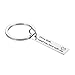 XinFun Drive Safe Keychain, I Need You here with me, Gift for Husband,Boyfriend and Best Friend