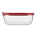 Rubbermaid Premier Easy Find Lids Food Storage Containers, 9 Cup, Racer Red