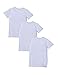 David Archy Men's 3 Pack Rib Modal Crewneck Undershirts (M, Gray)