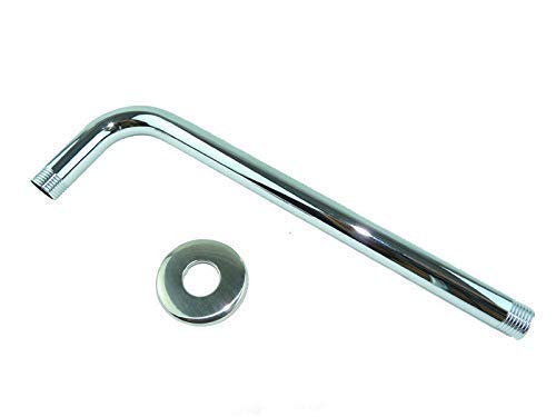 Soytich Wall Pipe Chromed for Shower Head Wall Arm - 30cm