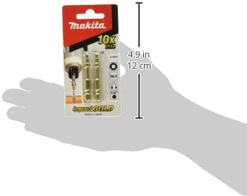 Makita B-28204 Impact Gold Torsion Bits, 50mm, Multi-colour, Variety pack - Image 3