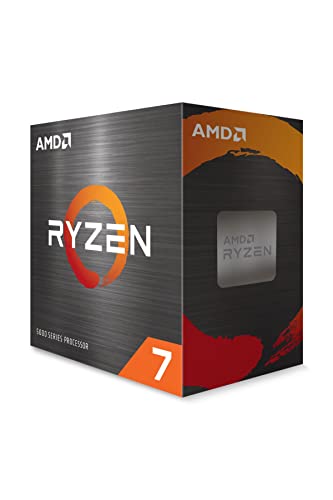 Processore AMD Ryzen 7 5700X (8 cores/16 threads, 65W TDP, Socket AM4, 36 MB cache, Boost di Frequenza fino a 4.6 GHz max, senza ventole)