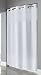 Hookless Victorian Stripe Bright White with Peva Liner - RBH35MY045