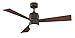 Fanimation Zonix LED - 54 inch - Oil-Rubbed Bronze with Walnut Blades and LED Light Kit with Remote - FP4650OB
