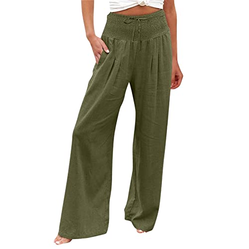 Womens Cargo Pants Leg Palazzo Pants for Womens