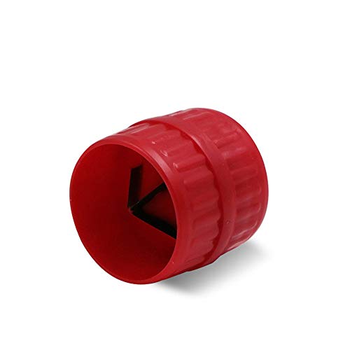 Merssavo Reamer Internal External Deburrer Cleaner Tool, Copper Tube Pipe Reaming Tool Inner Outer Reamer PVC Deburrer DIY Tools