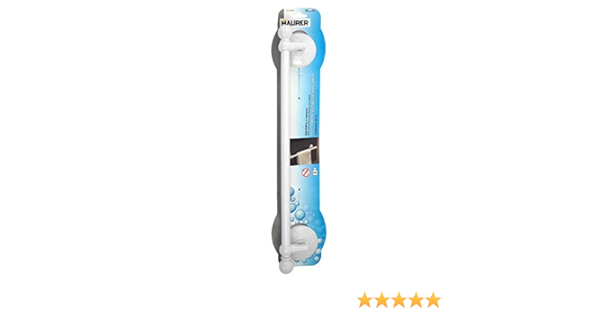 MAURER Toallero Ventosa, Blanco, 5x11x45 cm : Amazon.es ...