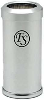 Pur Tech Silvertip Synthetic Fiber Travel Shaving Brush Frosted Aluminum Tube/Handle Lightweight