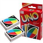 108-Sheet Deck Thick UNO Number 1 Game Playing Card Classical Family Friend Fun