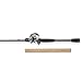 Abu Garcia SMAX3/662M Silver Max Fishing Rod and Baitcast Fishing Reel Combo, 6.5 Feet, Medium Power