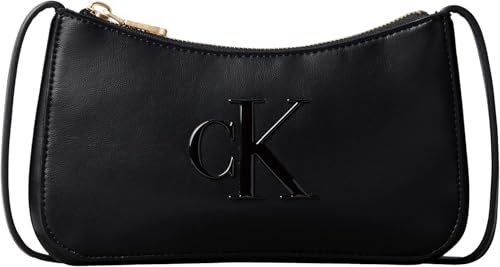 Damen Handtasche Bold Mini mit Reißverschluss, Schwarz (Black), Einheitsgröße