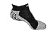 #1 Non Slip YOGA Sport Socks, THE BEST Traction Technology Inside and Outside of Socks, (Sport Ankle Black, XL)