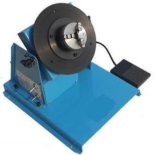 110V 2~16RPM 10KG Light Duty Welding Positioner Turntable with 65mm Chuck