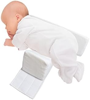 ParadiseBaby Side Sleeping Crib Wedge for Infants 0-6 Months, Soft Removable Cover, Anti-Roll Pillow Adjustable Width