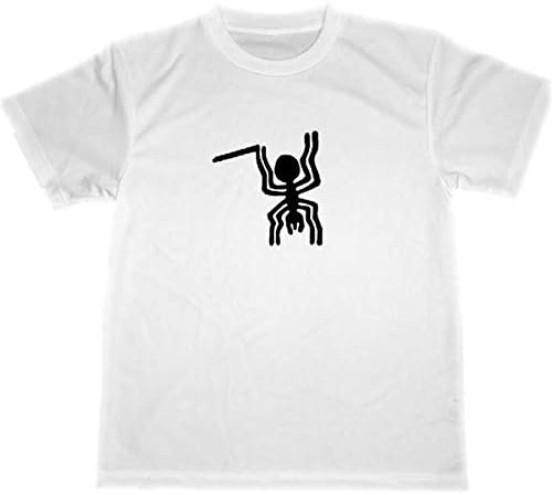 Amazon ナスカの地上絵 蜘蛛 ドライ Tシャツ グッズ パワー Tシャツ カットソー 通販