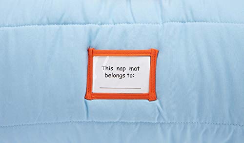 Funhouse Explore Planets & Outer Space - Kids Nap Mat Set - Includes Pillow and Fleece Blanket - Great for Kids Sleeping at Daycare, Preschool, or Kindergarten - Fits Napping Toddlers or Children - Thumbnail 7