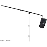 Linco Lincostore 2.5ft to 5ft Adjustable Overhead Light Boom Arm with Universal Tripod Clamp &amp; Counter-weight Bag 4255K